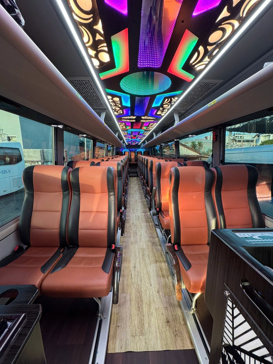 29-seater coach interior